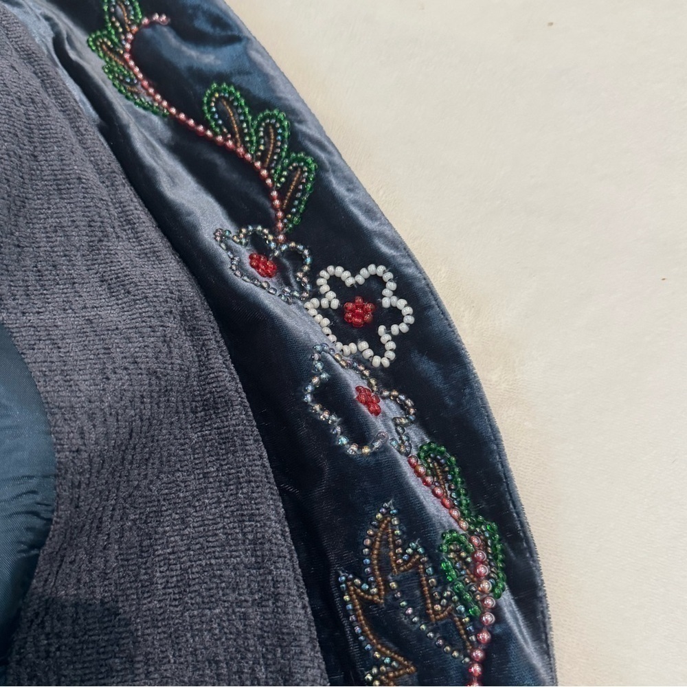 Double D Ranch highly adorned velvet trimmed jacket - Picture 8 of 16